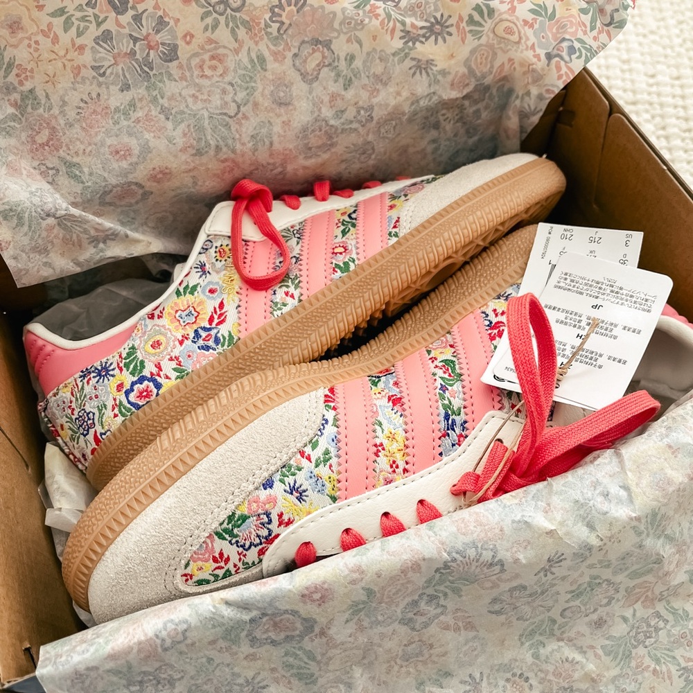 Adidas Samba Liberty London Little Girl Size 1.5 original